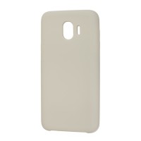 Чохол для Samsung Galaxy J4 2018 (J400) Silicone світло сірий