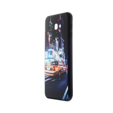 Чохол для Samsung Galaxy J4+ 2018 (J415) glass new "Нью Йорк"