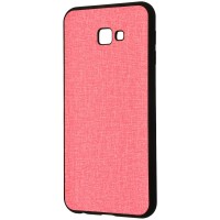 Чохол Samsung Galaxy J4+ 2018 (J415) Hard Textile рожевий