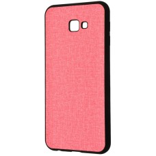 Чохол Samsung Galaxy J4+ 2018 (J415) Hard Textile рожевий