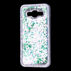 Чохол для Samsung Galaxy J5 (J500) вода світло-рожевий "геометрія"