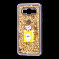 Чохол для Samsung Galaxy J5 (J500) вода золотистий "духи"