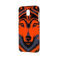 Чохол для Samsung Galaxy J5 2017 (J530) Luxo Face neon "червоний вовк"