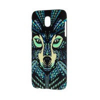 Чохол для Samsung Galaxy J5 2017 (J530) Luxo Face neon "різнокольоровий вовк"