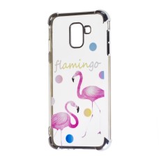 Чохол для Samsung Galaxy J6 2018 (J600) Kingxbar фламінго