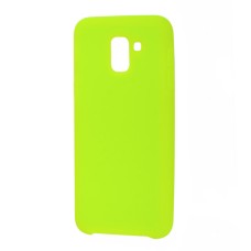Чохол для Samsung Galaxy J6 2018 (J600) Silicone яскраво зелений