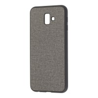 Чохол Samsung Galaxy J6+ 2018 (J610) Hard Textile сірий