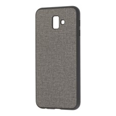 Чохол Samsung Galaxy J6+ 2018 (J610) Hard Textile сірий