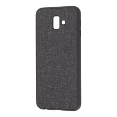 Чохол Samsung Galaxy J6+ 2018 (J610) Hard Textile чорний