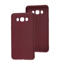 Чохол для Samsung Galaxy J7 2016 (J710) Candy бордовий