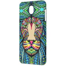 Чохол для Samsung Galaxy J7 2017 (J730) Luxo Face neon "різнокольоровий лев"