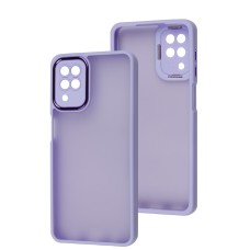 Чохол для Samsung Galaxy A12/M12 Luxury Metal Lens