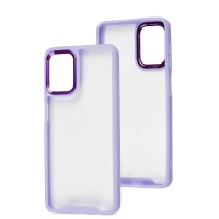 Чехол для Samsung Galaxy A12 / M12 Wave Just light purple