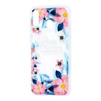 Чохол Samsung Galaxy M20 (M205) Nice квіти