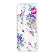 Чохол для Samsung Galaxy M20 (M205) Flowers Confetti "квіти"