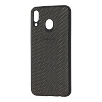 Чохол Samsung Galaxy M20 (M205) Carbon чорний