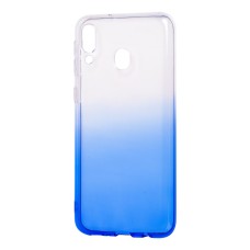 Чохол Samsung Galaxy M20 (M205) Gradient Design біло-блакитний