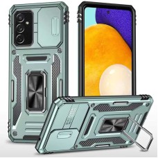 Чохол для Samsung Galaxy M13 4G / M23 5G Camshield Army Ring зелений / light green
