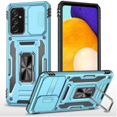 Чохол для Samsung Galaxy M13 4G / M23 5G Camshield Army Ring синій / light blue