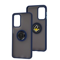 Чохол для Samsung Galaxy M13 4G / M23 5G LikGus Edging Ring синій