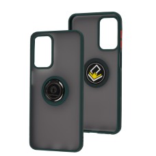 Чохол для Samsung Galaxy M13 4G / M23 5G LikGus Edging Ring оливковий