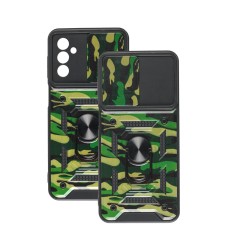 Чохол для Samsung Galaxy M23 (M236) Serge Ring Armor удароміцний army green