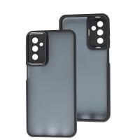 Чехол для Samsung Galaxy M23 (M236) Luxury Metal Lens черный