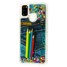 Чохол для Samsung Galaxy M21 / M30s Блискітка вода new pencils