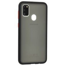 Чохол Samsung Galaxy M21 / M30s LikGus Maxshield чорний / червоний