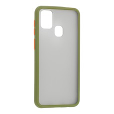 Чехол для Samsung Galaxy M31 (M315) LikGus Maxshield зеленый