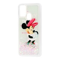 Чохол для Samsung Galaxy M31 (M315) Блискітка вода new mickey
