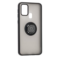 Чохол Samsung Galaxy M31 (M315) LikGus Edging Ring чорний