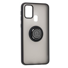 Чохол Samsung Galaxy M31 (M315) LikGus Edging Ring чорний