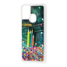 Чохол для Samsung Galaxy M31 (M315) Блискітка вода new pencils