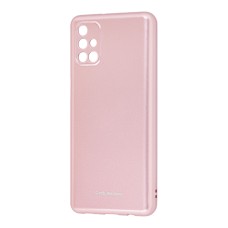 Чохол Samsung Galaxy M31s (M317) Molan Cano глянець рожево-золотистий