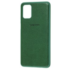 Чохол для Samsung Galaxy M31s (M317) Leather cover зелений