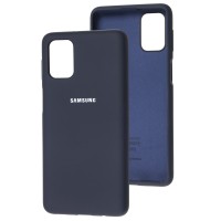 Чохол Samsung Galaxy M31s (M317) Silicone Full темно-синій