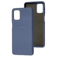 Чохол Samsung Galaxy M31s (M317) Silicone Full сірий / lavender gray
