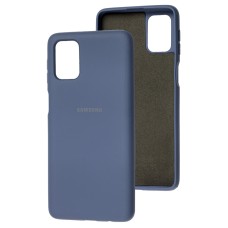 Чохол Samsung Galaxy M31s (M317) Silicone Full сірий / lavender gray