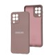 Чохол Samsung Galaxy M33 (M336) Silicone Full camera розовий / pink sand