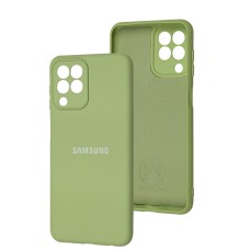 Чохол Samsung Galaxy M33 (M336) Silicone Full camera pistachio