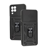 Чехол для Samsung Galaxy M33 (M336) Serge Ring Armor ударопрочный черный