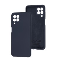 Чохол Samsung Galaxy M33 (M336) Wave camera Full midnight blue
