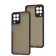 Чохол Samsung Galaxy M33 (M336) LikGus Totu camera protect чорний / червоний
