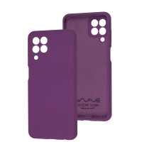 Чохол Samsung Galaxy M33 (M336) Wave camera Full purple