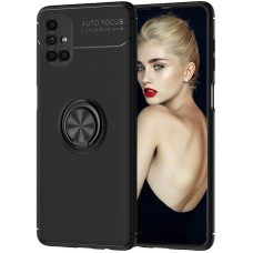 Чохол Samsung Galaxy M51 (M515) Deen ColorRing з кільцем чорний