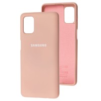 Чохол Samsung Galaxy M51 (M515) Silicone Full рожевий / pink sand