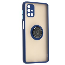 Чохол Samsung Galaxy M51 (M515) LikGus Edging Ring синій