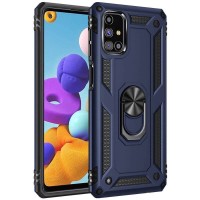 Чохол для Samsung Galaxy M51 (M515) Serge Ring ударостійкий синій