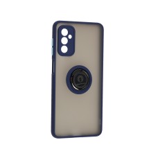 Чохол Samsung Galaxy M52 (M526) LikGus Edging Ring синій